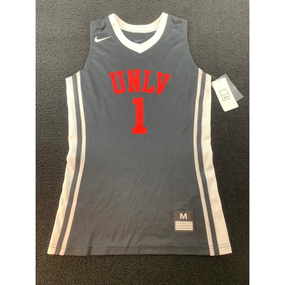 Nike Tops - Nike UNLV Rebels Basketball Jersey Womens Size Medium M Black Red Dri-Fit‎